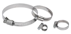 SS Breeze clamps 12x116-140mm